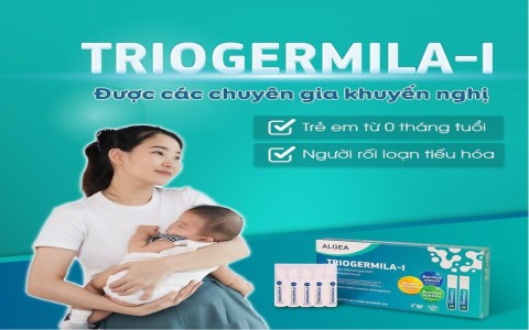Chế phẩm sinh học Triogermila-I - Lựa chọn hàng đầu giúp bé hoàn thiện hệ tiêu hóa non yếu